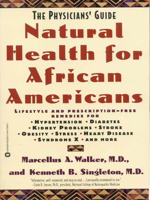 Title details for Natural Health for African Americans by Marcellus A. Walker - Wait list